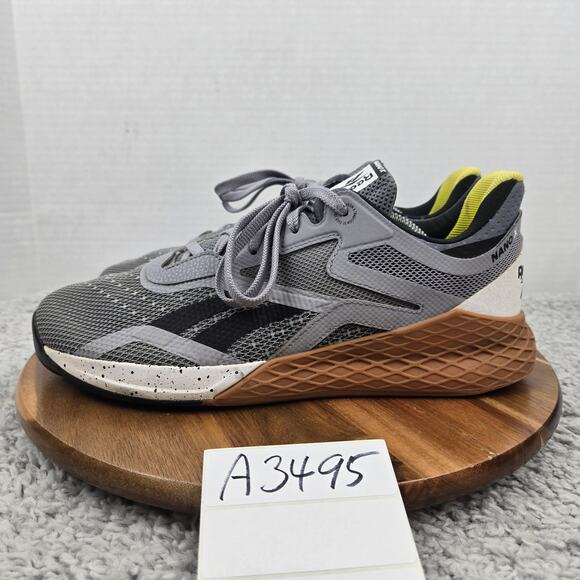 Reebok Crossfit Nano X Cool Shadow Gum Athletic Training Shoe Mens 10.5 EF7291 - Picture 1 of 15